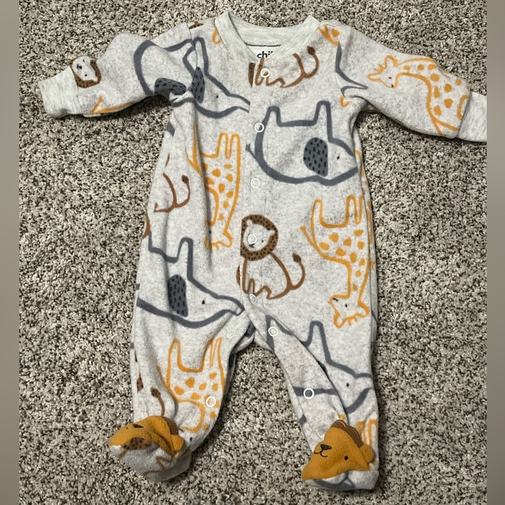 Carter's Child of Mine Newborn Baby Boys Fleece Sleep N Play